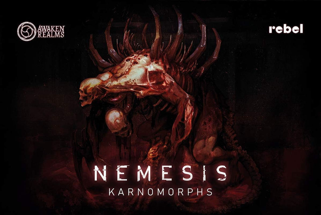 Asmodee | Awaken Realms | Nemesis – Karnomorphs | Erweiterung | Expertenspiel | Dungeon Crawler | 1-