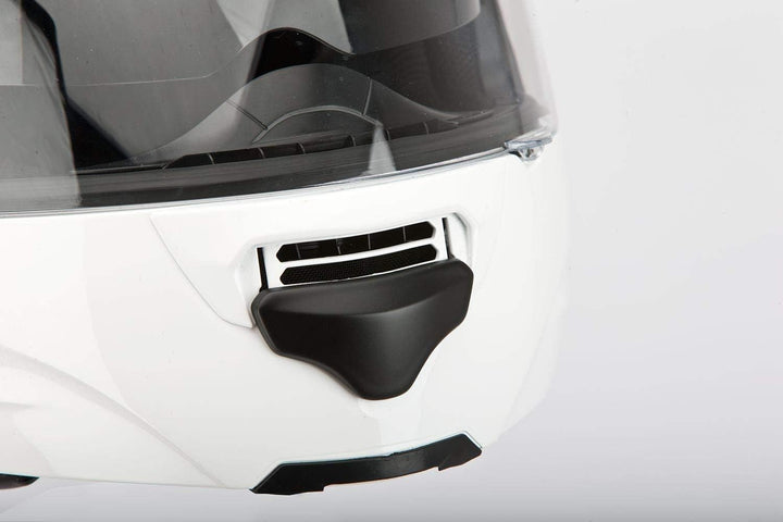 Scorpion Motorradhelm aus Ultra-TCT, 57-58, weiss M durchsichtig, M durchsichtig
