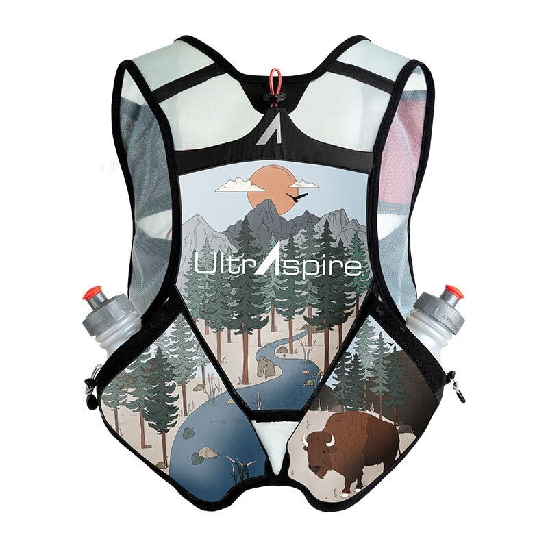 Momentum 2.0 Trinkrucksack – Minimalistische 6-Liter-Weste mit Flüssigkeitskapazität, 4 x 550 ml Ult