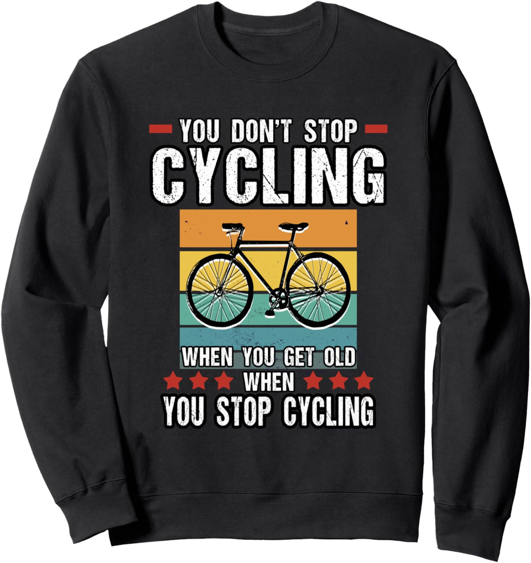 Fahrrad Fahrrad Radfahren MTB Geschenk Sweatshirt