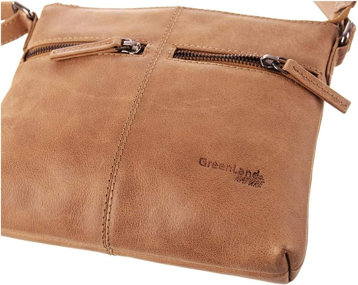 Greenland Nature Light Umhängetasche Leder 21 cm