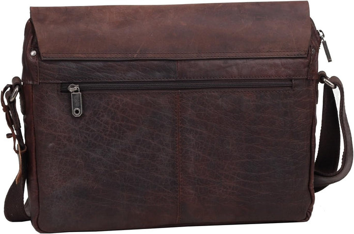 Spikes & Sparrow Bronco Belt Umhängetasche Leder 34,5 cm