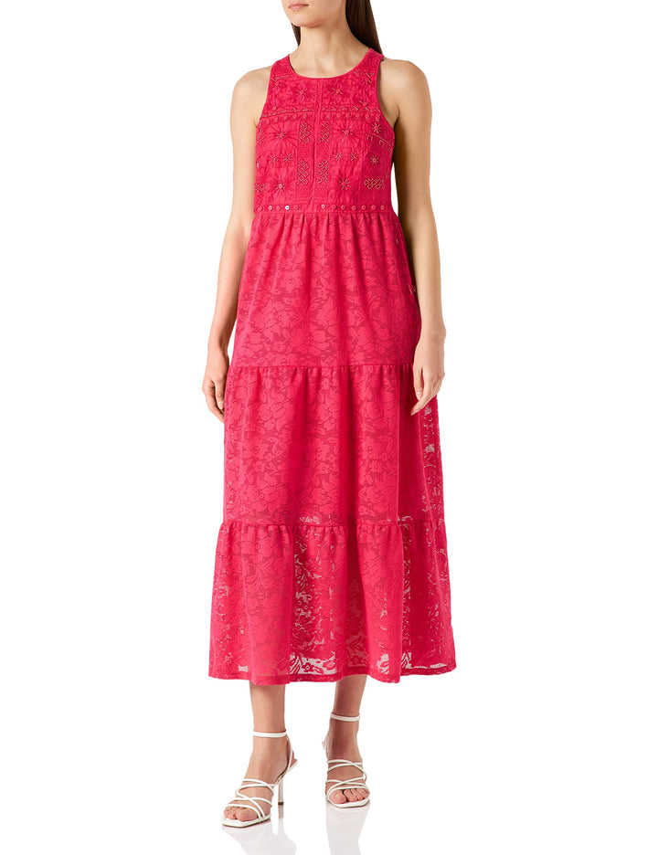 Desigual Damen Vest_mina Lässiges Kleid S Rot, S Rot