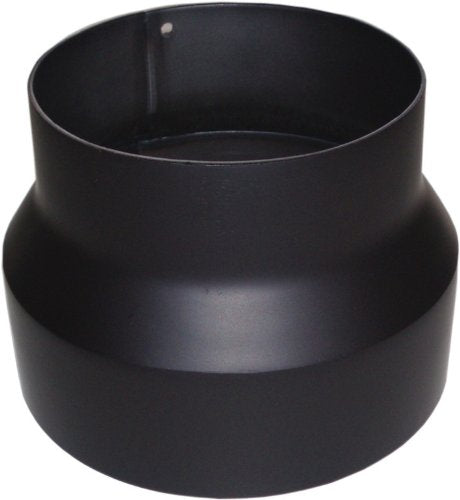 Ofenrohr-Erweiterung 120 auf 150 mm, schwarz 2003686