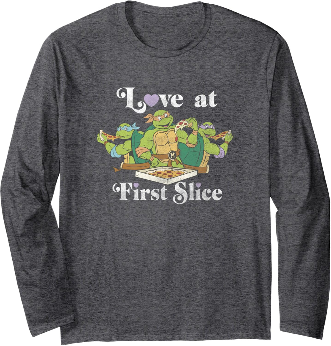 Teenage Mutant Ninja Turtles Pizza Love Langarmshirt