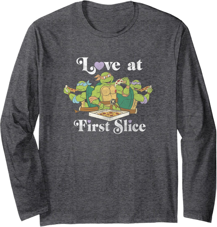Teenage Mutant Ninja Turtles Pizza Love Langarmshirt
