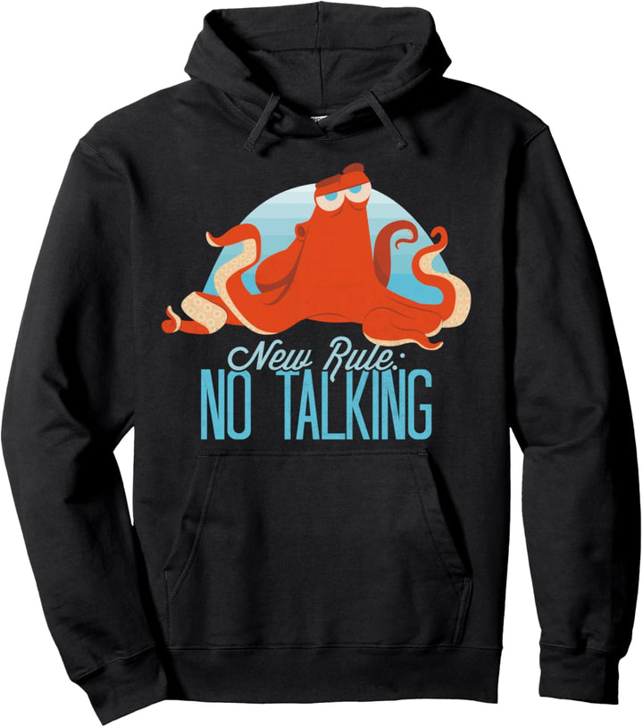 Disney Pixar Finding Dory Hank New Rules Text Pullover Hoodie