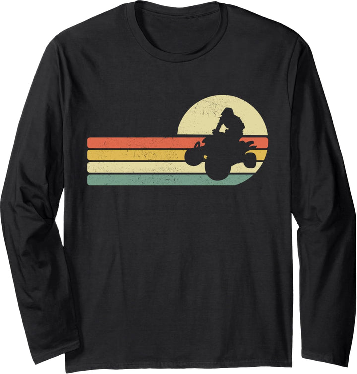 Quad-Treiber ATV Vintage Retro Langarmshirt