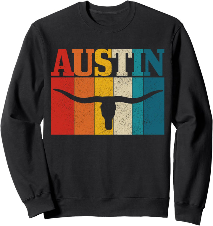 Austin Texas Vintage USA Amerika Souvenir Sweatshirt