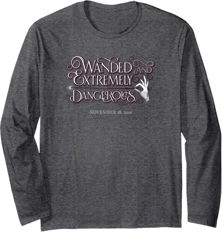 Fantastic Beasts and Where to Find Them Wanded Langarmshirt