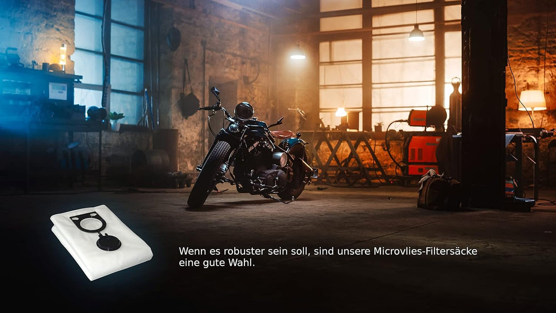 5 Filtersäcke für Starmix AS 1032 PG Staubsaugerbeutel Kallefornia K912