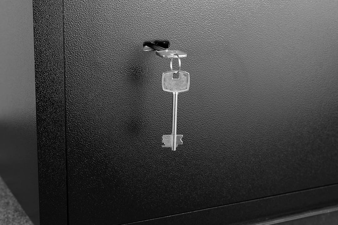 Genie Hand – Mechanische Wandtresorbox Klein mit Einwurfschlitz – Doppelbartschloss gross, gross