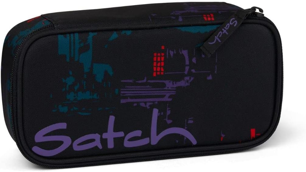 satch Pack Schulrucksack Set 3tlg. mit Schlamperbox und Sportbeutel (Night Vision), Einheitsgrösse