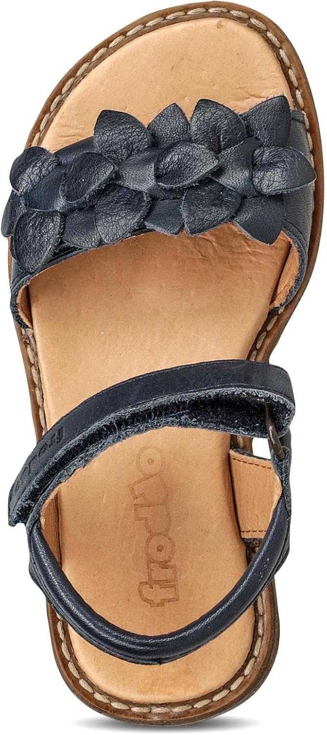 Froddo LORE Flowers G3150228-16 Mädchen Sandalette 27 EU Dunkelblau, 27 EU Dunkelblau