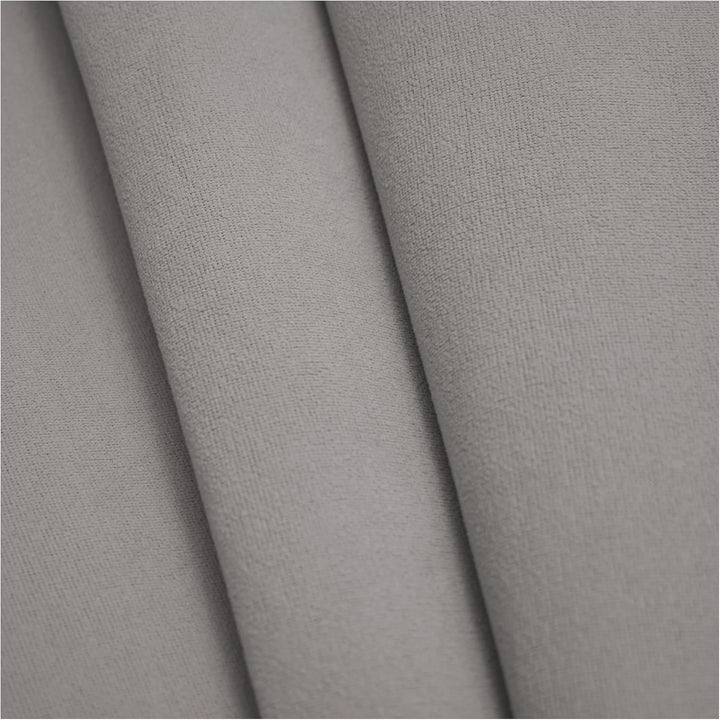 Autohimmelstoff Dachhimmel Velour, Hellgrau, 1,70m x 2m | Mit Schaum, Grundpreis pro qm: € 9,41 1,70