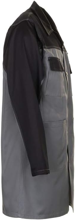 Grösse 60 Herren Planam Tristep Berufsmantel grau schwarz Modell 1244