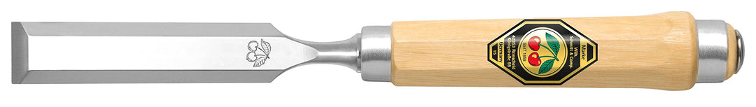 "KIRSCHEN" Werkzeuge 1002026 | Stechbeitel mit achtkantigem Weissbuchenheft & Schlagkopf - 26mm, 26m