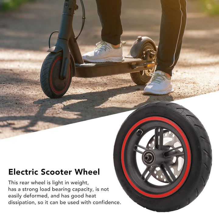 Elektroroller Hinterrad Reifen mit 120mm Scheibenbremse für Xiaomi PRO/PRO 2/M3, Rutschfest E-Scoote