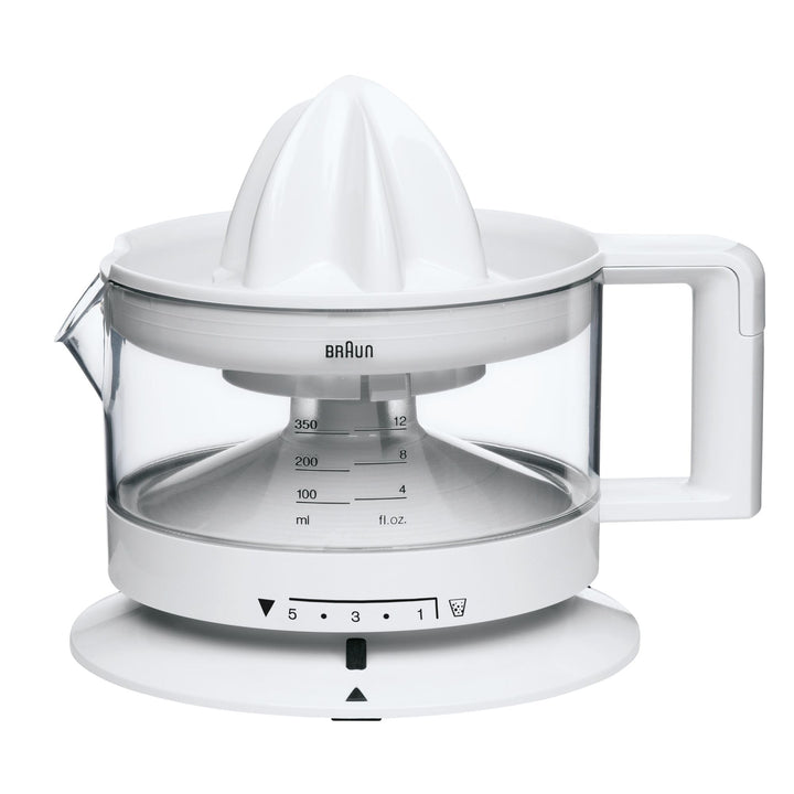 Braun Household Tribute Collection CJ 3000 Zitruspresse (20 W, 0,35 l) weiss