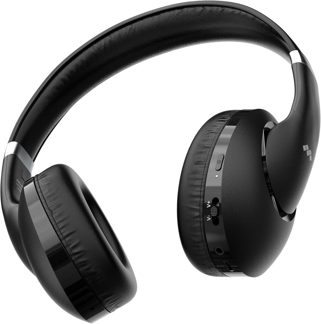 Meliconi, Flash Base, Bluetooth 5.3 Kopfhörer, Wireless TV Kopfhörer, mit Ladestation, Lang anhalten