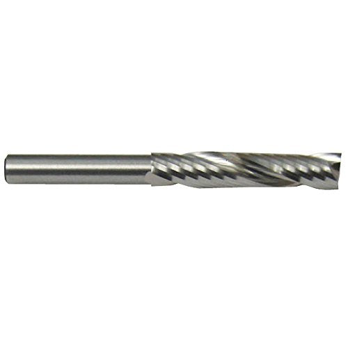 HS Spiralnutfräser Z2 HSS Oberfräser Schaftfräser (D=10 S=8 l=52 L=90)