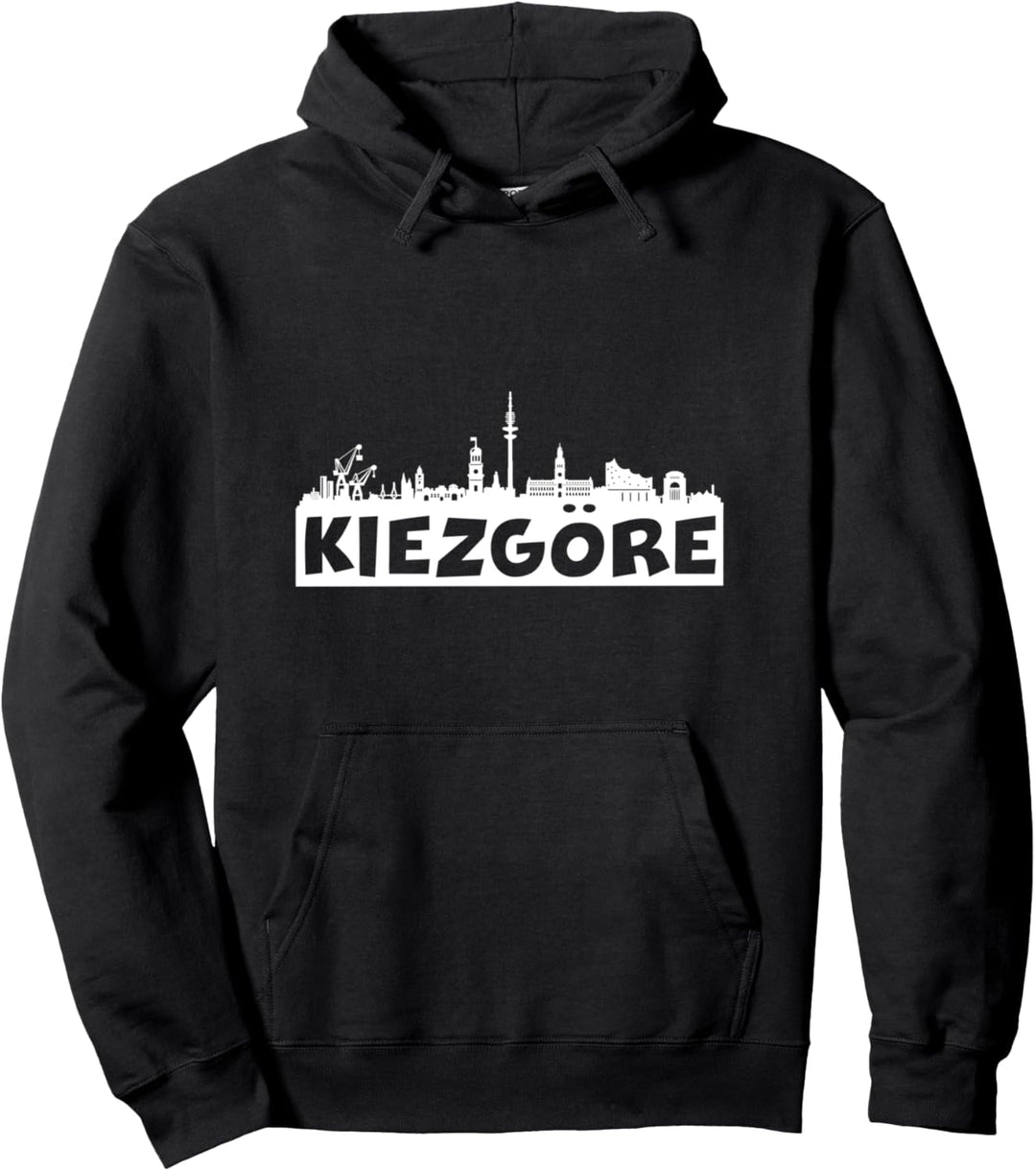 Hamburg Skyline Kiezgöre Cool Kiez Göre St. Pauli Pullover Hoodie
