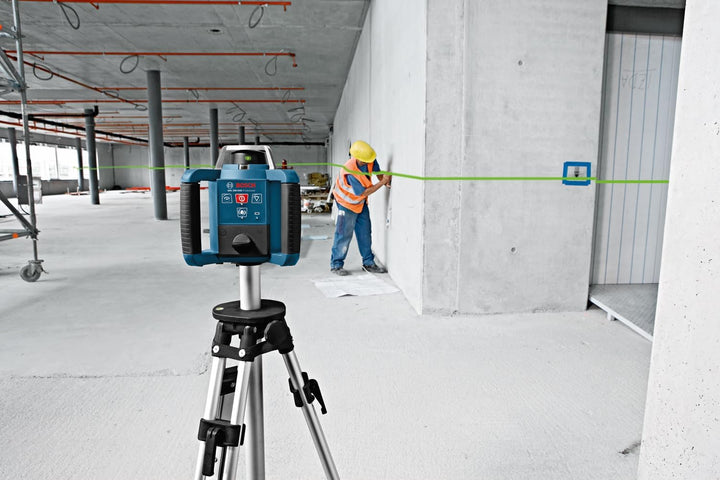 Bosch Professional Rotationslaser GRL 300 HVG (grüner Laser, Laserempfänger LR 1 G, Arbeitsbereich: