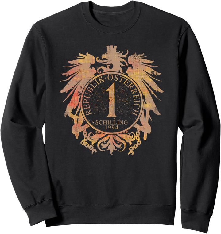 Österreich Adler Schilling Geburtstag 1994 Sweatshirt
