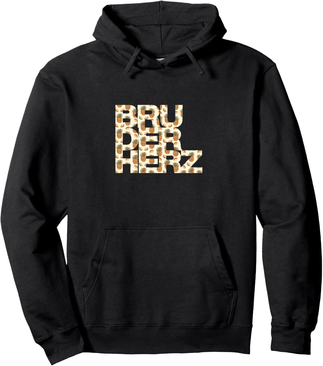 BRUDERHERZ - bestes Geschenk für deinen Bruder! Pullover Hoodie