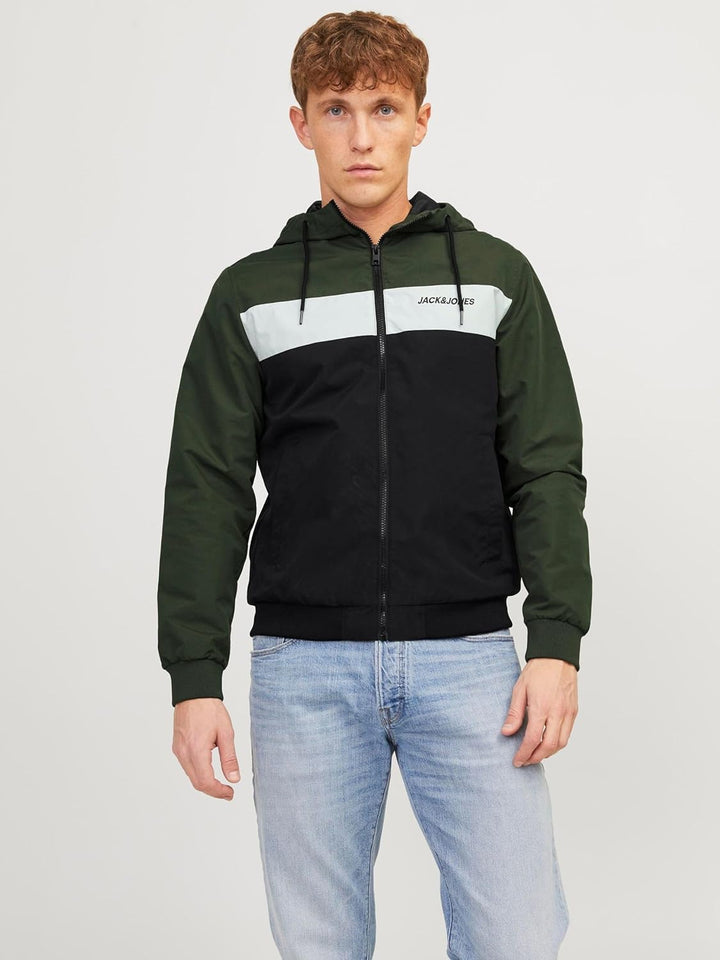 JACK & JONES Male Blousonjacke Blousonjacke XS Forest Night, XS Forest Night