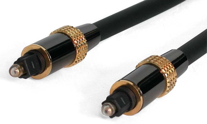 StarTech.com Toslink-Kabel (6 m, SPDIF, optisches Audiokabel, digital) 20 ft/6 m Premium Toslink, 20