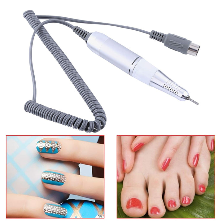 Nagelbohrer Handstück Ersatz, Pediküre Bohrer Ersatzstift Nagelschleifer Handstück 1Pc Professionell