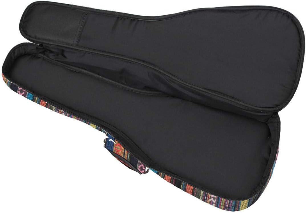 Print Ukulele Case 10mm Sponge Portable Wasserdichte Ukulelen Tasche Abdeckung Uke Gig Bag mit Zubeh