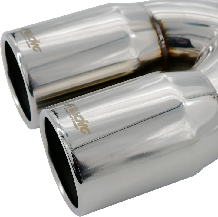 Simoni Racing TRX/60 Exhaust Tip Double Rounded, INOX