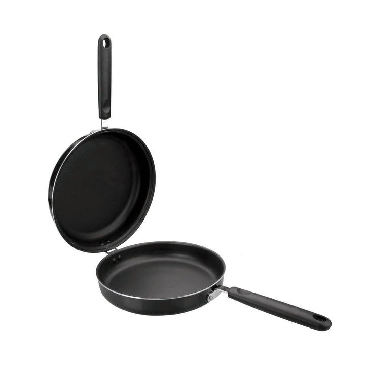Ibili Omelettpfanne Indubasic 28 cm, Aluminium, schwarz 28 cms, 28 cms