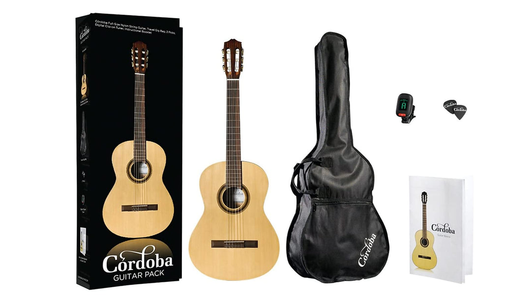 CORDOBA IBERIA CP100 PACK 4/4 Gitarren-Sets Konzertgitarren-Sets
