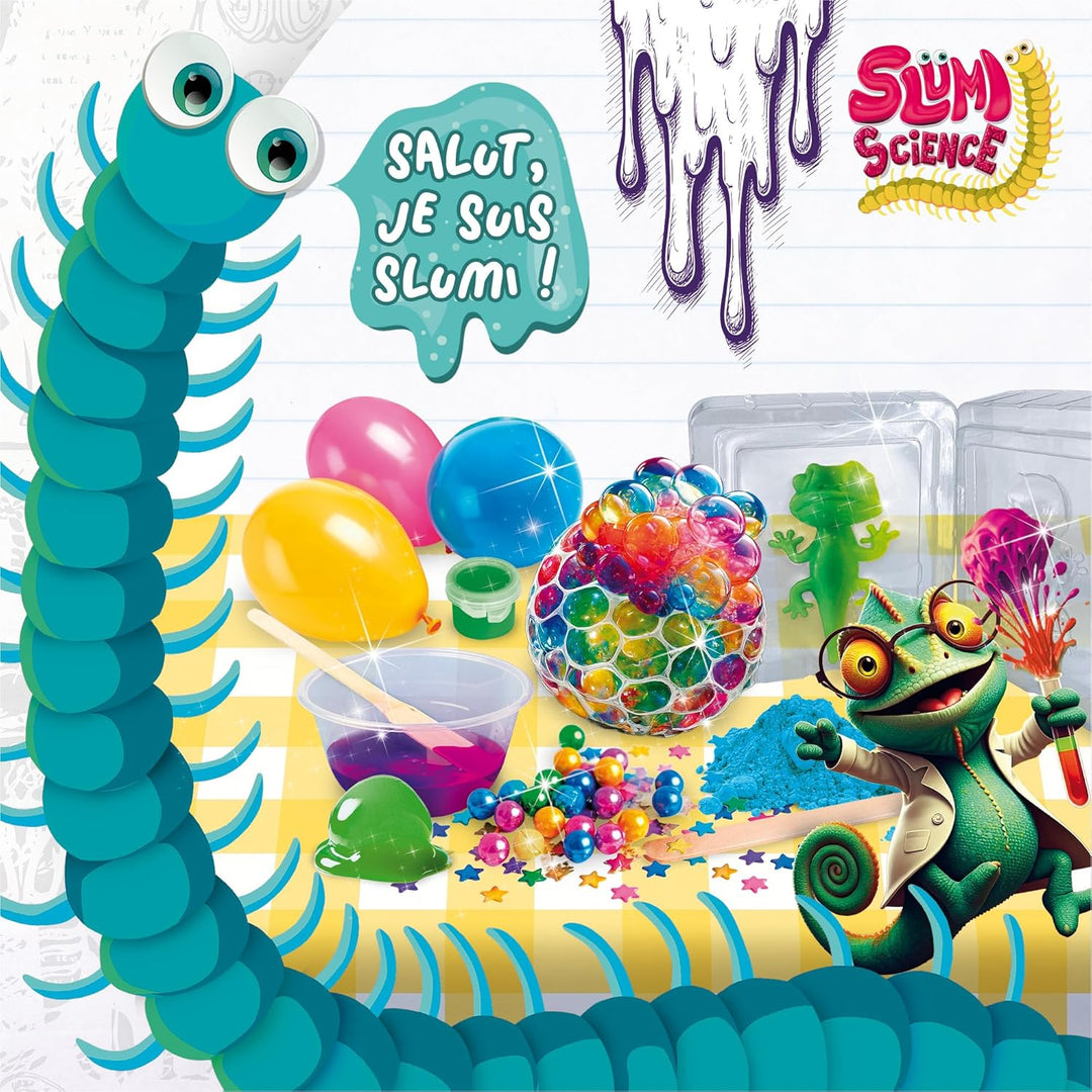 Lisciani – SLUMI Science – Squishy Science – Wissenschaftliches Experimentier-Set für Kinder ab 6 Ja