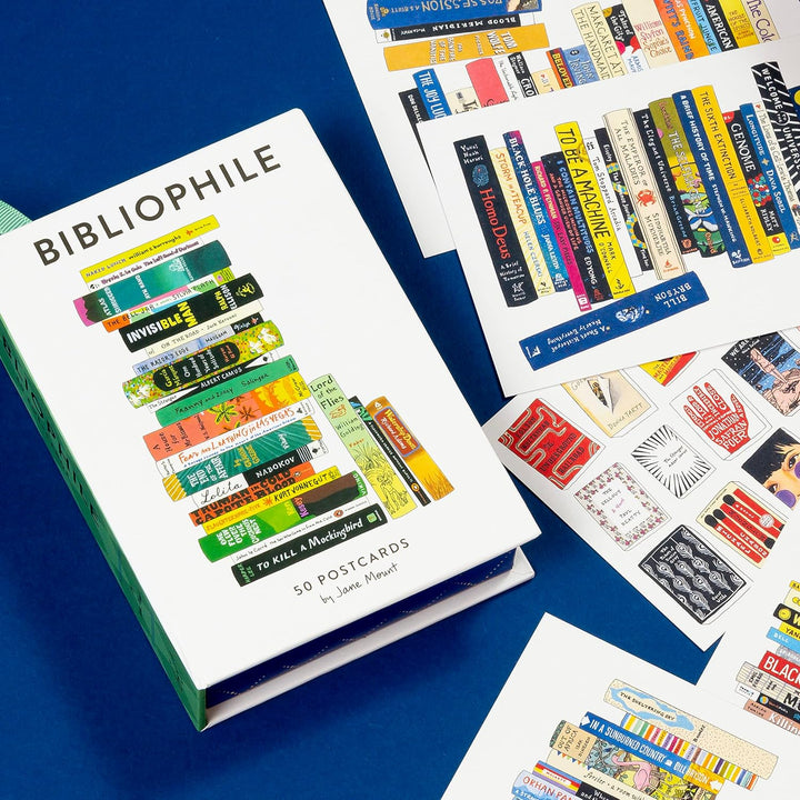 Bibliophile: 50 Postcards: (Literary Postcards, Stationery Gift for Book Lovers), Postkartenbuch