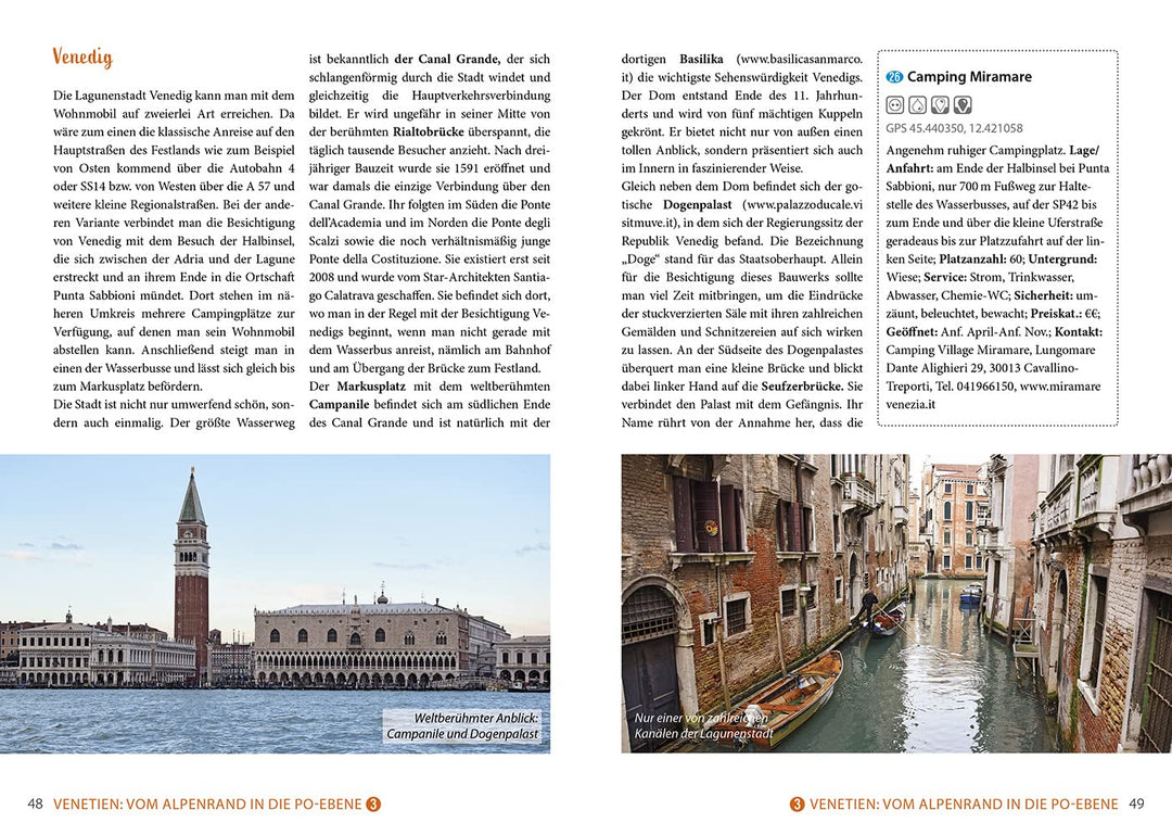 Reise Know-How Womo &amp; weg: Italien – Die schönsten Touren von den Alpen bis Sizilien: (20 Ziele mit
