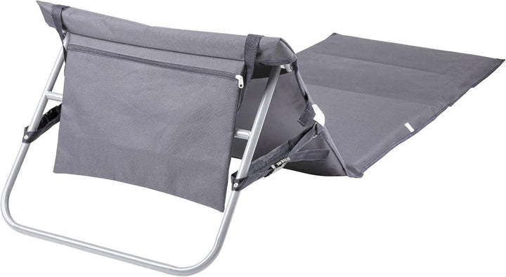ONVAYA Premium Strandmatte 2cm gepolstert mit Rückenlehne | Strandliege faltbar | Strandmatratze | S