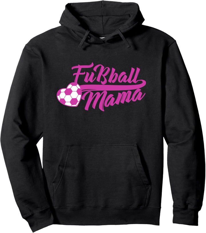 Lustig Fussball Mama Geschenk Frauen Mutti Damen Fussballer Pullover Hoodie