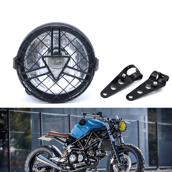 evomosa Universal Motorrad Frontscheinwerfer, 6&