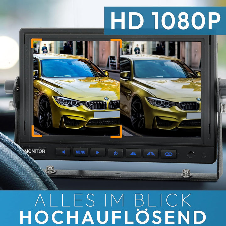 VSG24 Camper HD Rückfahrkamera Wohnmobil Wohnwagen/Rückfahrsystem Camera/Nachtsicht &amp; Wetterfest/ein