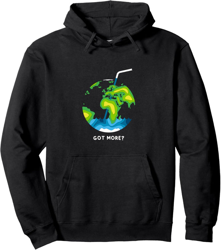 GOT MORE? DIE WELT PAPERCUT ART Pullover Hoodie