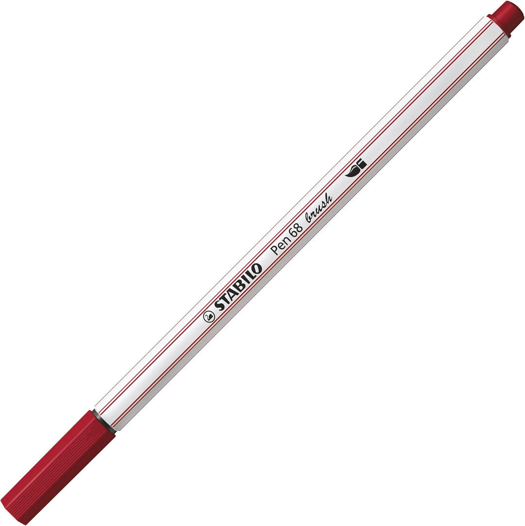 Premium-Filzstift mit Pinselspitze für variable Strichstärken - STABILO Pen 68 brush - ARTY - 30er P
