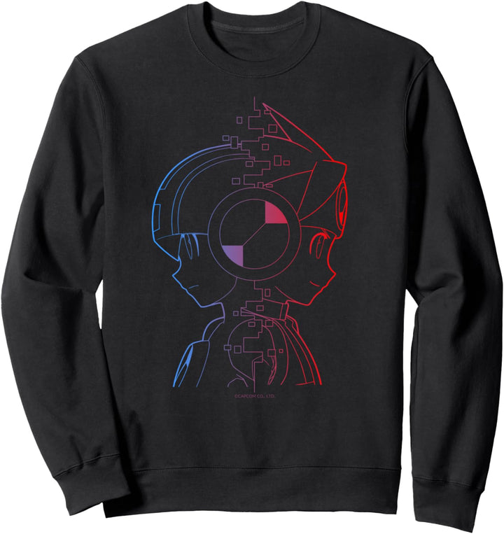 MEGA MAN BATTLE NETWORK MegaMan & Lan Sweatshirt