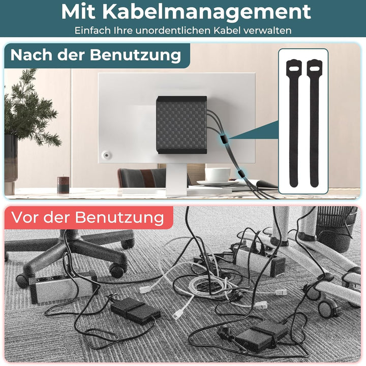 Halterung für Beelink Mini PC Halterung VESA/Wand/Unter Schreibtisch Halterung für SER5/SER5 Pro/SER