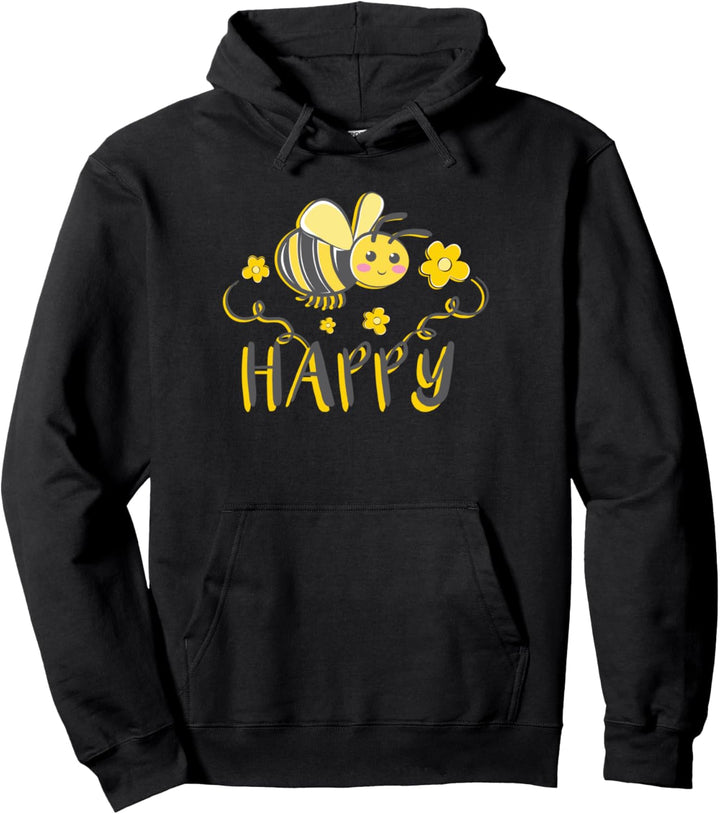 Bee Happy Save die Bienen Imker Honigbiene niedliches Gesche Pullover Hoodie