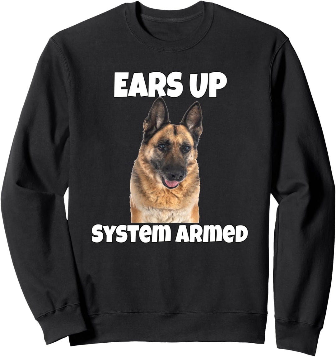 Deutsch Shepherd Haustierbesitzer Design-Ohren Sweatshirt