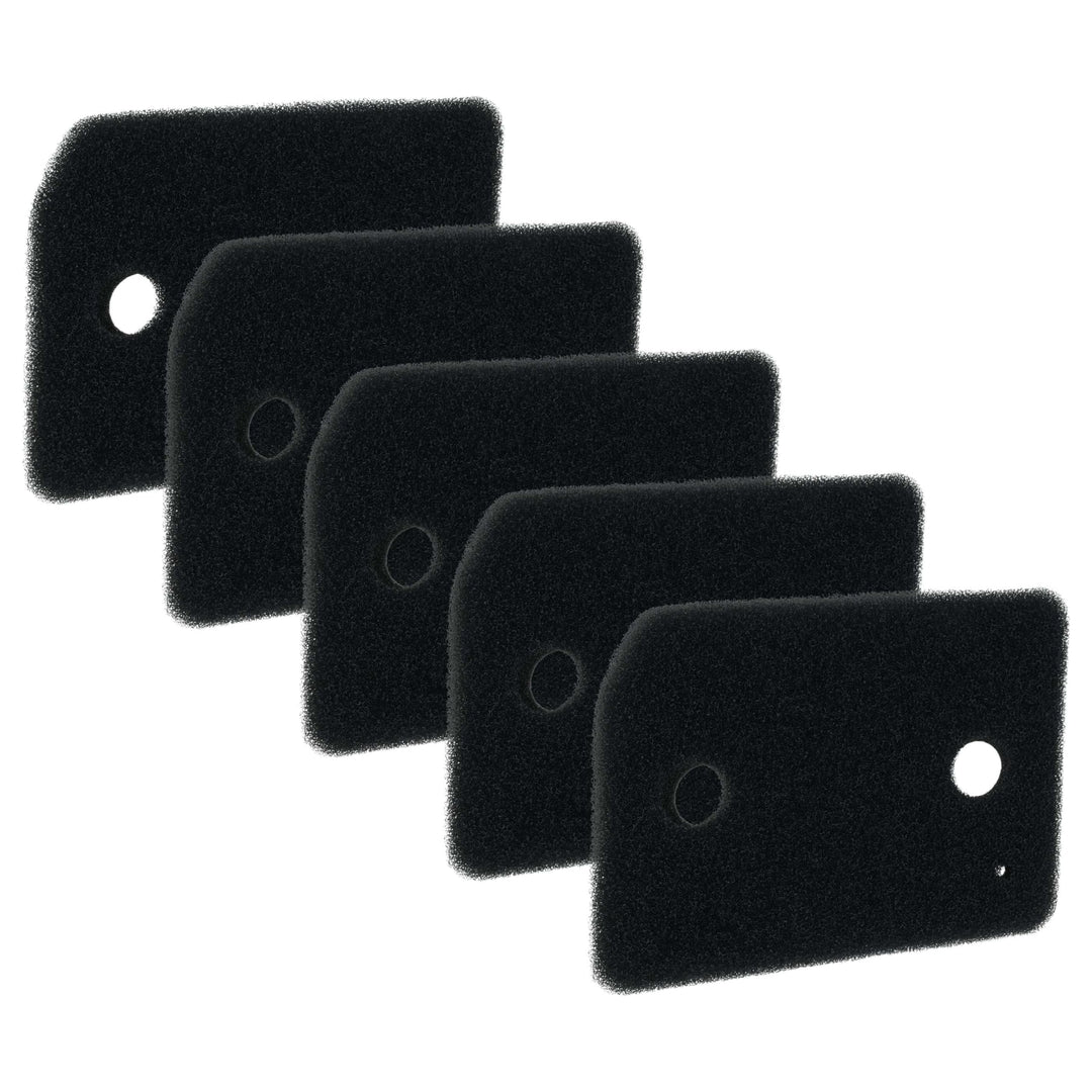 vhbw 5x Sockelfilter kompatibel mit Miele TWB140WP, TSF663WP, TWE520WP, TSJ663WP, TSD443WP, TWD360WP